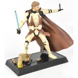 A boxed Star Wars collectible statue of Obi Wan Kenobi in Clone Trooper armour by Gentle Giant Ltd,