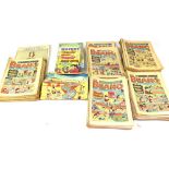 A small quantity of Dandy and Beano comics,