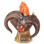 A boxed 'Lord of the Rings' Legendary scale bust of 'Balrog' by Sideshow Collectibles, height 52.