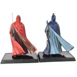 A pair of Star Wars limited edition statues comprising Senate Guard and Emperors Royal Guard,