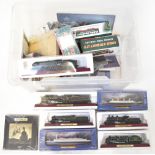A quantity of Atlas Edition collectibles model boats to include French Lines, RMS Titanic,