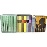 Four Folio Society box sets including 'Sherlock Holmes Complete Stories' five box set comprising
