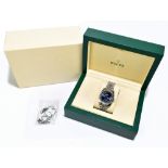 ROLEX; a gentleman's Oyster Perpetual Datejust stainless steel wristwatch with jubilee bracelet, the