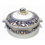 WEDGWOOD; a 'Florentine' pattern circular terrine and cover, diameter 24cm.Additional