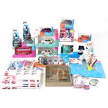 Various Olympic collectible items, London 2012, boxed vehicles, rubber duck, child's T-shirt,