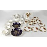 A quantity of Royal Albert 'Brigadoon' tea ware to include cups, saucers, side plates, teapot,