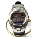 CASIO; a gentlemen's 'G-Shock' digital sports watch, modern G-3110,