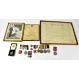 A WWII group of medals awarded to Gerald Campbell Balfour comprising War Medal, Defence Medal,