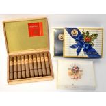 Three boxes of cigars to include Players Finest Virginia, sealed,