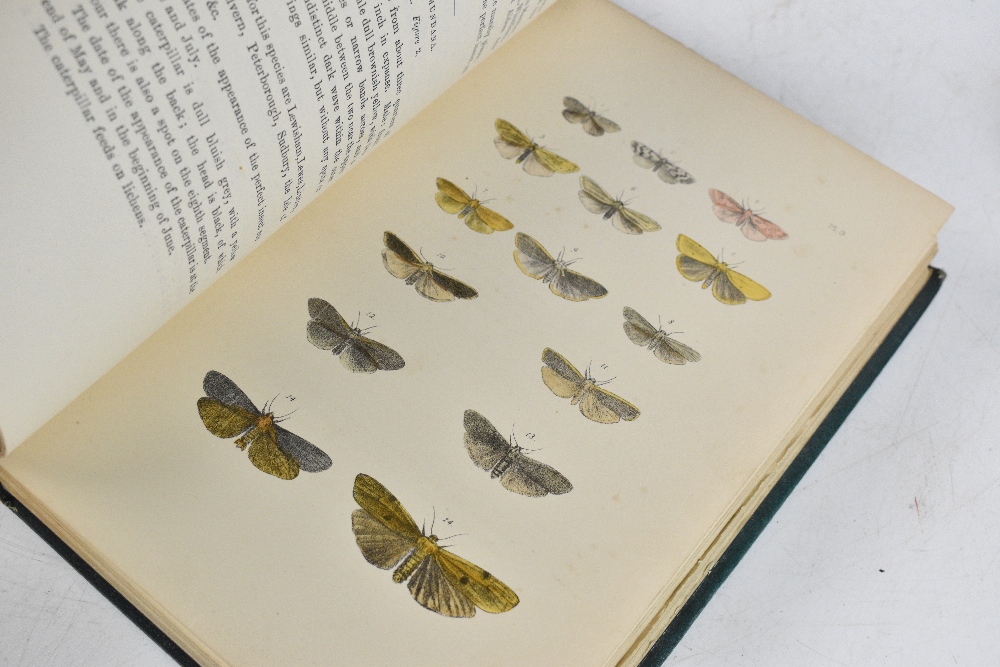 MORRIS, REV. F; A NATURAL HISTORY OF BRITISH MOTHS, third edition in four volumes, with hand - Image 3 of 9