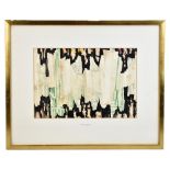 IMRIE CZUMPF (20TH CENTURY); watercolour, abstract study, signed and inscribed to mount, 22.5 x