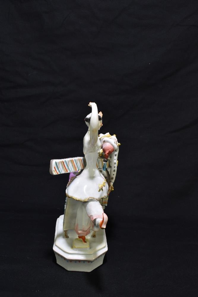 MEISSEN; an abstract figure group designed by Peter Strang, painted marks to base, impressed - Image 2 of 14