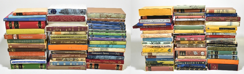 FOLIO SOCIETY; a collection of eighty books, mostly in slip cases, including works by George Elliot,