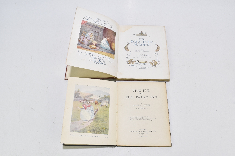 POTTER (B); THE PIE AND THE PATTY-PAN, colour illustrations, green cloth with paste down - Image 6 of 6