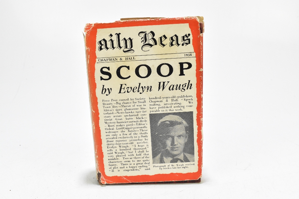 WAUGH (E); SCOOP, first edition, with raised 8 to the publication date, and ‘a’ rather than ‘as’ - Image 2 of 7