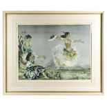 WILLIAM RUSSELL FLINT; a signed limited edition print of a Spanish dancer, signed in pencil lower
