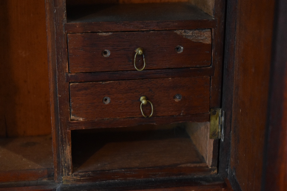 A Victorian miniature apprentice table modelled as a circular mahogany breakfast table, with - Image 5 of 11