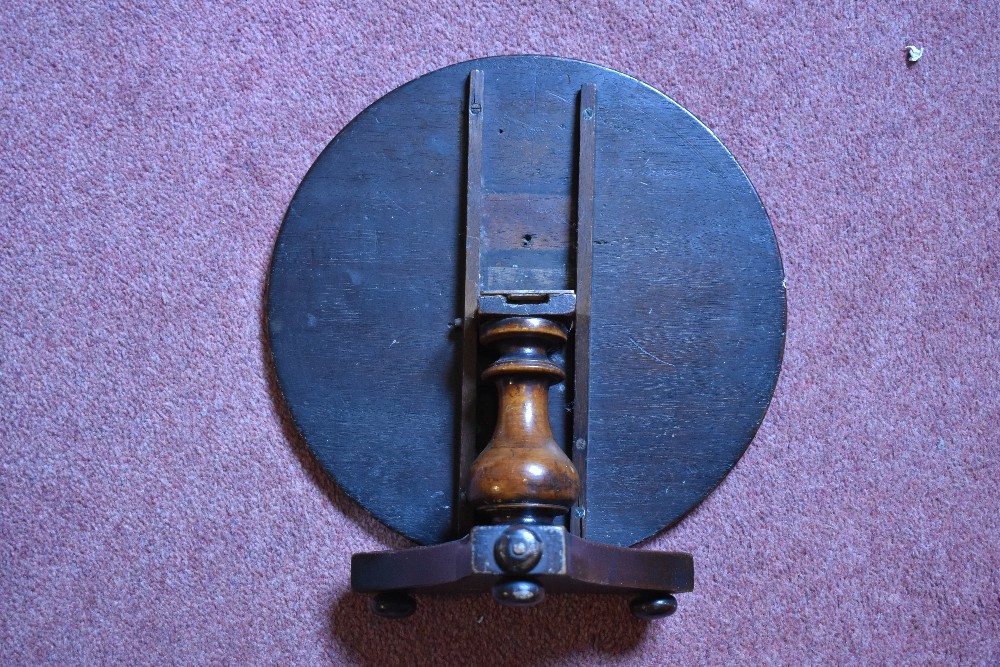 A Victorian miniature apprentice table modelled as a circular mahogany breakfast table, with - Image 7 of 11