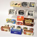 A good quantity of various collectible diecast cars, mostly in original boxes,