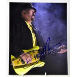 DAVE MASON; signed photograph, ex-guitar player with the band Traffic, played on Jimi Hendrix album,