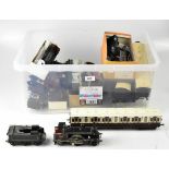 A quantity of scale model rolling stock and carriages to include Lawrence scale models,