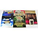VARIOUS ARTISTS; a collection of 33rpm vinyl LPs from artists including The Moody Blues,
