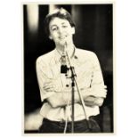 PAUL MCCARTNEY; a signed and dedicated postcard 'To Cliff, best wishes, Paul McCartney',