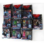 SPIDER-MAN; ten figures in original boxes comprising, Super Poseable Green Goblin, Green Goblin,