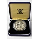 ROYAL MINT; a Guernsey 1994 silver proof £2 coin, 50th Anniversary of the Allied Invasion of Europe,