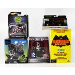 BATMAN; five items relating to the TV and film series, three of which bear signatures,