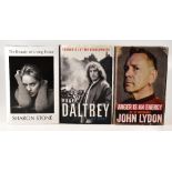 JOHN LYDON; 'Anger is an Energy', single volume bearing the star's signature with doodle,