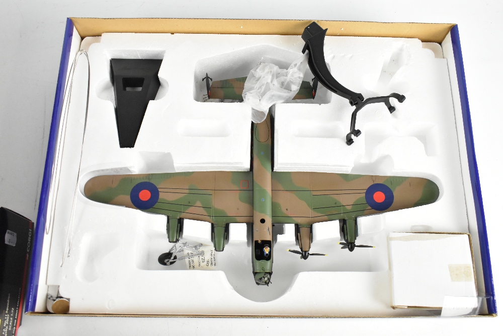 CORGI; three model kits comprising AA32608 WWII Avro Lancaster MKIII Bomber, a Sepecat Jaguar GR.3 - Image 2 of 5