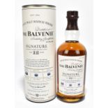 WHISKY; a single bottle of Balvenie Signature, matured in three distinct casks, aged 12 years, batch