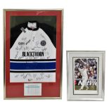 BATH RUGBY CLUB, a signed 2003-2004 Zurich Premiership shirt, with 37 signatures, framed and glazed,