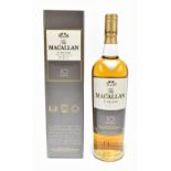 WHISKY; a single bottle of The Macallan Fine Oak Triple Cask Matured 10 years old Scotch Whisky,