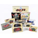 CORGI; a collection of ten boxed vehicles to include 97301 Bedford Articulated London Brick Company,