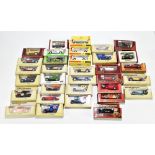 A collection of 33 boxed diecast model vehicles including Models of Yesteryear, and Shell classic