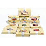 CORGI; a collection of thirteen boxed diecast model buses to include a Guy Arab London Transport,