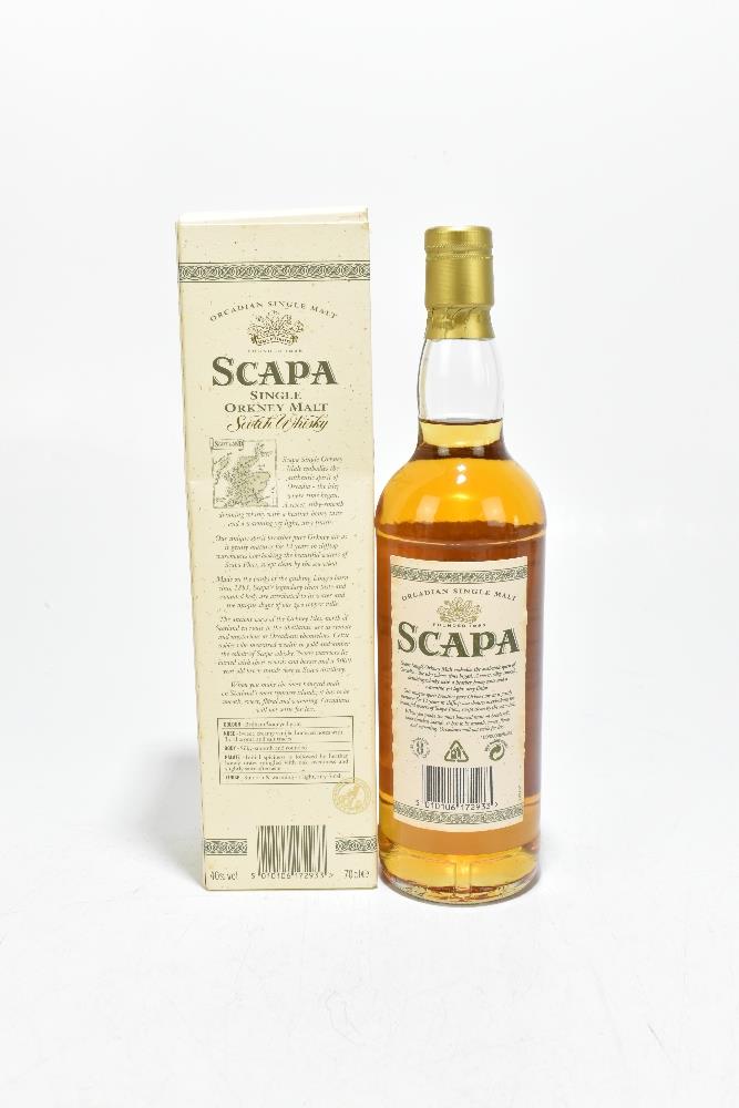 WHISKY; a single bottle of Scapa Single Orkney Malt Scotch Whisky aged 12 years, 70cl, 40%, boxed. - Image 2 of 3