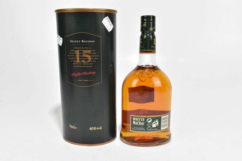 WHISKY; a single bottle of Whyte and Mackay 15 Years Old Select Reserve Blended Scotch Whisky, - Image 2 of 3