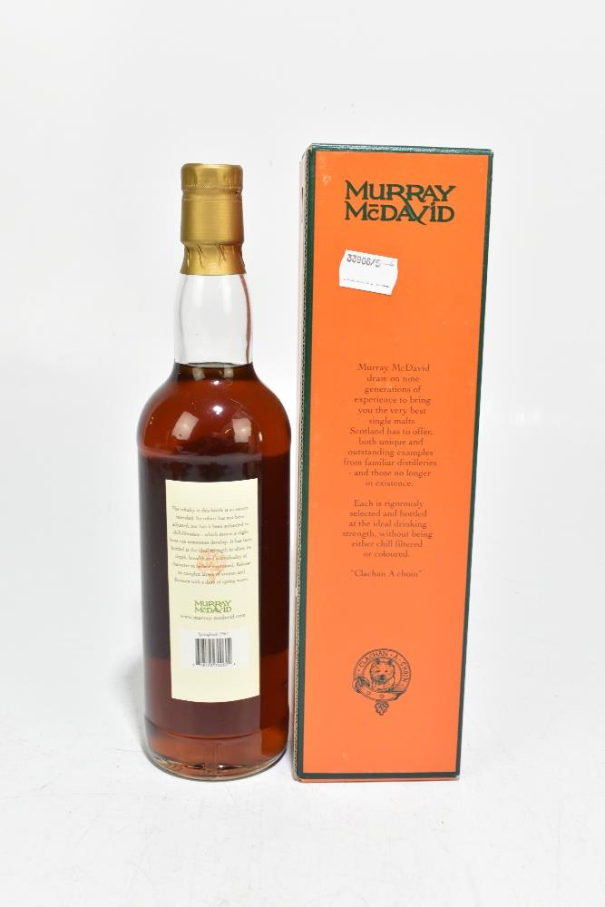 WHISKY; a single bottle of Murray McDavid Springbank Campbeltown Single Malt Scotch Whisky, - Image 3 of 4