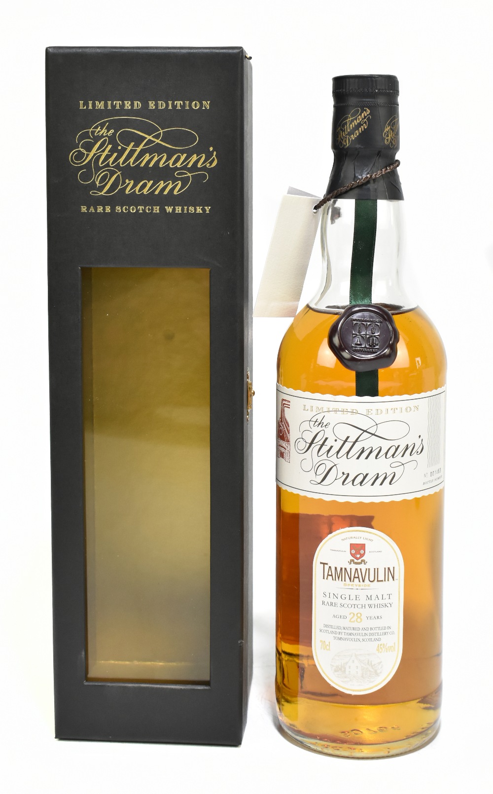 WHISKY; a single bottle of Tamnavulin Aged 28 Years The Stillman's Dram Limited Edition Single