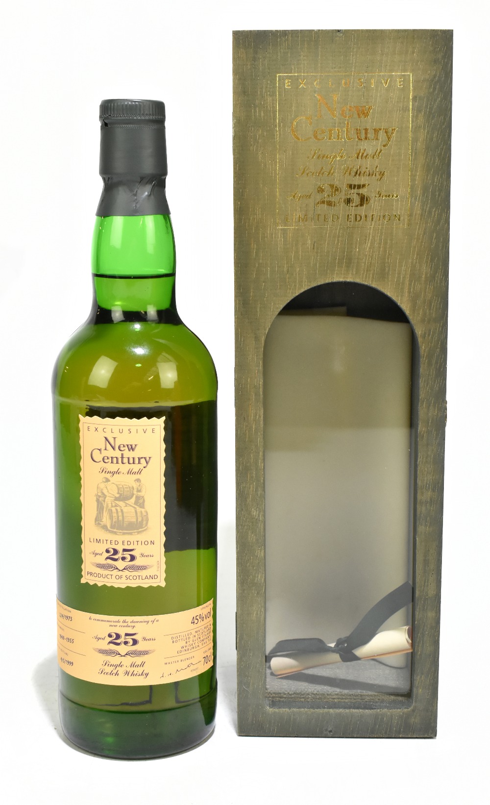 WHISKY; a single bottle of New Century Exclusive Limited Edition Tamnavulin Glen Stuart 1973 Aged 25