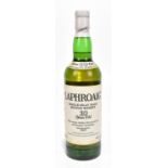 WHISKY; a single bottle of Laphroaig Single Islay Malt Scotch Whisky, 10 years old, 70cl, 40%.