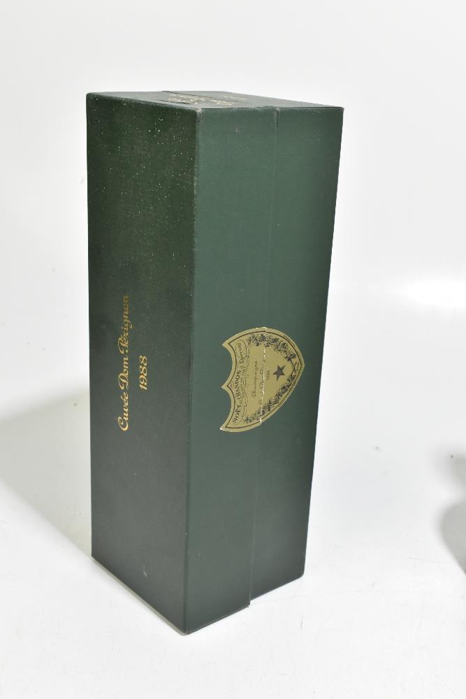 CHAMPAGNE; a bottle of Moet et Chandon Cuvee Dom Perignon 1988, in box with booklet (2).Additional - Image 4 of 5