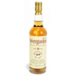 WHISKY; a single bottle of Invergordon Single Cask Grain Whisky aged 36 years, bottle number 107