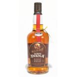 WHISKY; a single bottle of The Original Mackinlay Aged 21 Years Finest Scotch Whisky, 70cl 43%.