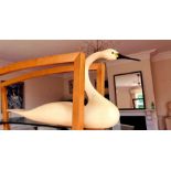 Michael Lythgoe Carved Swan