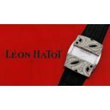 Limitierte Schmuck-Armbanduhr von Léon Hatot- Luela XL