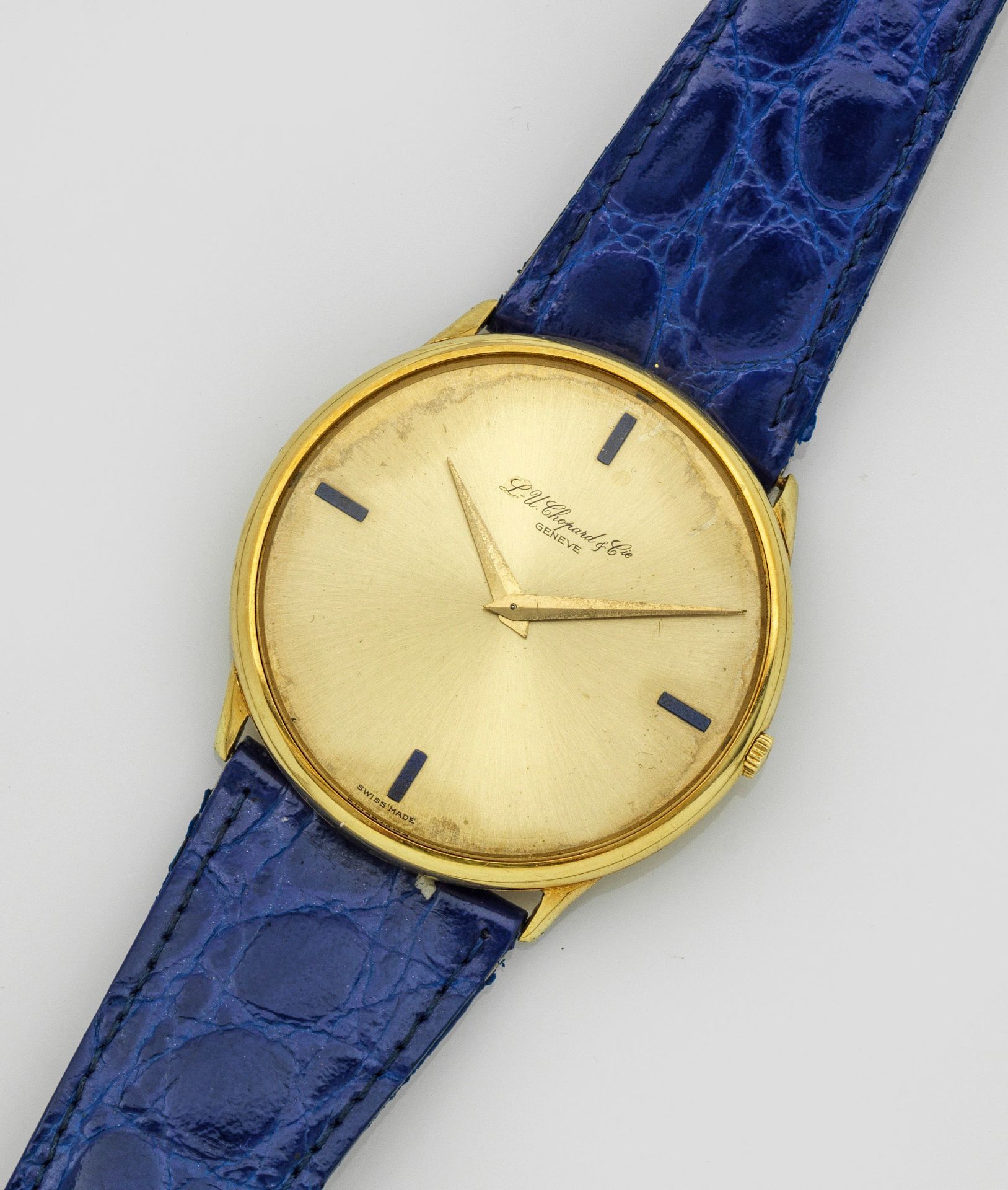 Extravagante Damenarmbanduhr von Chopard aus den 70er Jahren